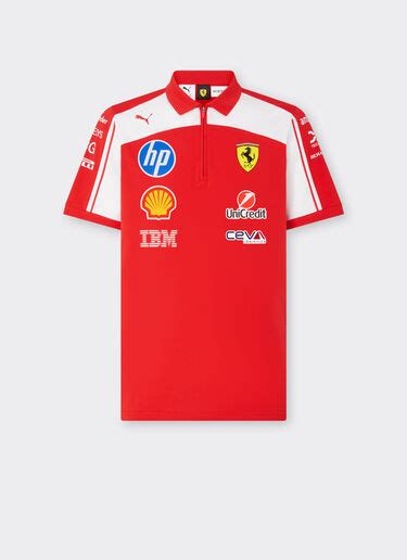 Puma x Scuderia Ferrari® F1 Team Polo Shirt 2026 | Ferrari®