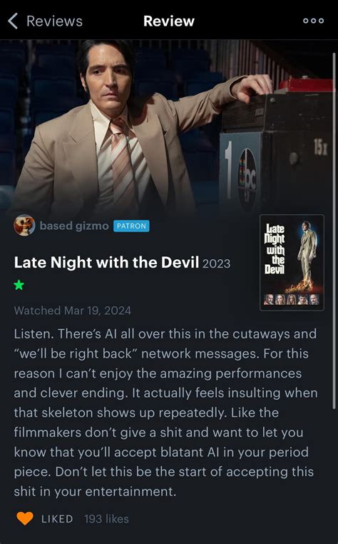 Late Night With the Devil is being accused of using AI art for the cutaways within the movie ...