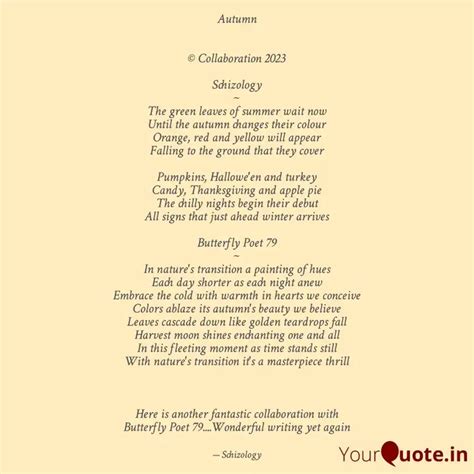 Autumn © Collaboration ... | Quotes & Writings by Charles 1972 | YourQuote