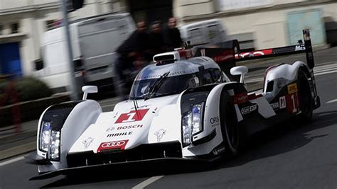 Audi R18 E-Tron Quattro unveiled on the streets of Le Mans - Overdrive