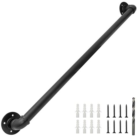 Buy PNBO Wall Handrail 3FT/90CM,Industrial Staircase Railing 1.25 Inch ...