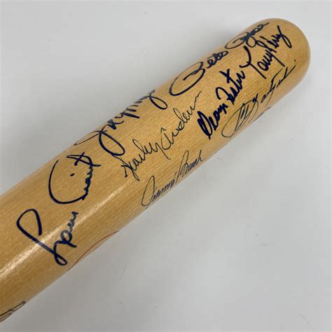 1975 Boston Red Sox vs. Cincinnati Reds Team Signed World Series Bat ...