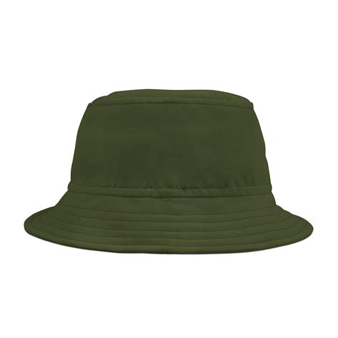 Army Green Bucket Hat, Military Style Headwear, Outdoor Adventure Cap ...
