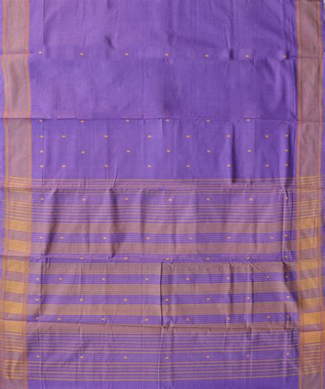 Lavender handwoven cotton rajahmundry saree – GoSwadeshi