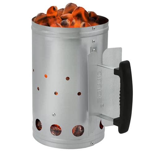 Buy AMOS Barbecue BBQ Charcoal Chimney Starter Grill Quick Start ...