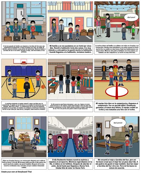 Spanish Project Storyboard by jlou