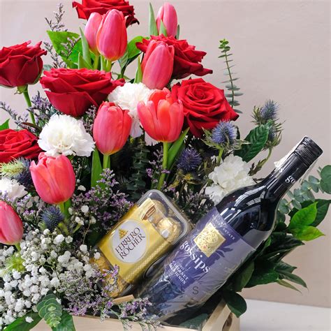 Unchained Melody (Flowers with Wine & Chocolates) | Knots.ph