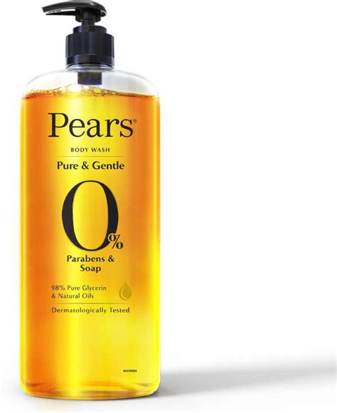 Pears Pure & Gentle Shower Gel, Super Saver XL Pump Bottle, Paraben ...