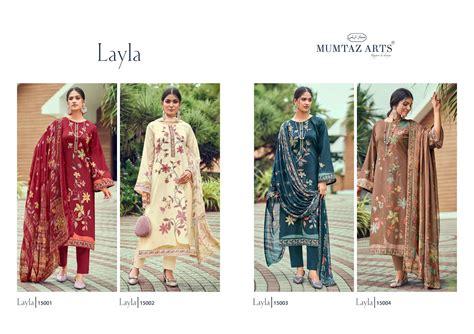 Layla Mumtaz Arts Jam Satin Karachi Salwar Suits Supplier Ahmedabad ...