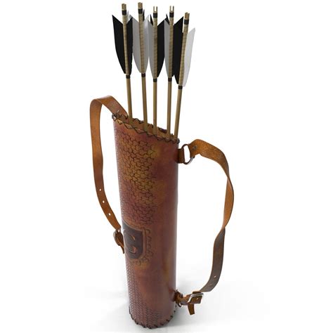 Quiver and Arrows 3D Model $59 - .ma .max .lwo .obj .3ds .c4d - Free3D