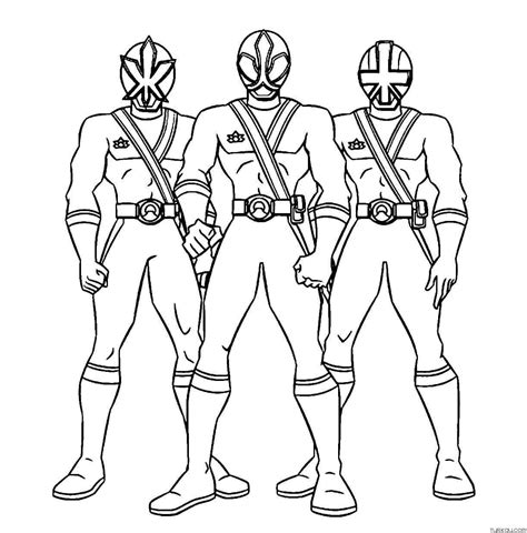 Power Rangers Power Coloring Page » Turkau