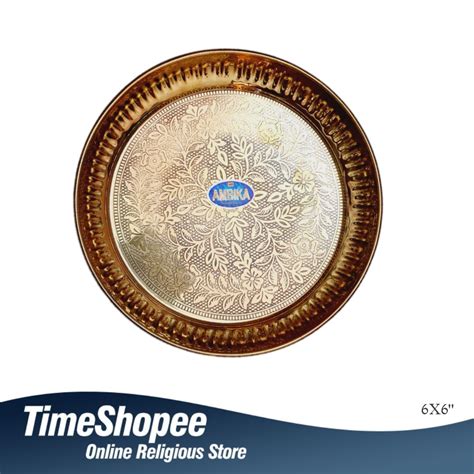 Akhand Jyot Diya with Plate By Timeshopee