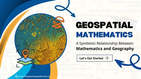 Geospatial Mathematics: Relationship Between Math's and Geography