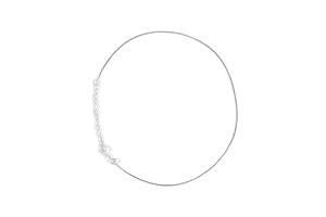 Buy SAATVIK SILVER Mathematically Distorted Chain – Modern Geometric ...