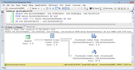 SQL Hints 的图像结果