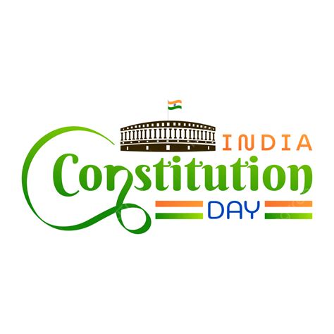 India Constitution Day Calligraphy And Indian Flag, Constitution Day, India, Calligraphy PNG and ...