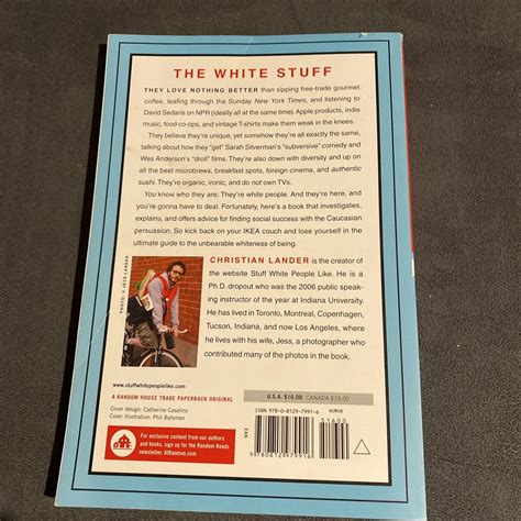 Stuff White People Like Book