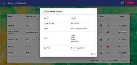 Job Application JavaScript Code 的图像结果