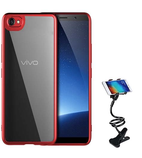 RRTBZ Transparent Hard Back with Soft Bumper Case Cover Compatible for ...