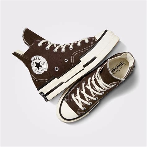 Converse Chuck 70 Plus Unisex Kahverengi Sneaker - A08095C