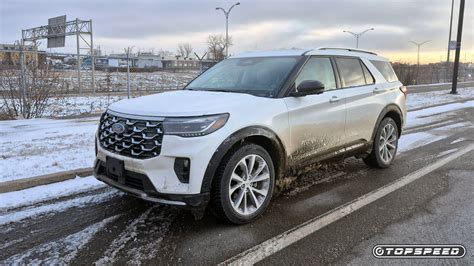 There Was One Big Benefit Of Storming Through The Holidays In A White Ford Explorer