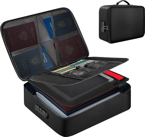 HandSonic Fireproof Document Bag with Lock, India | Ubuy