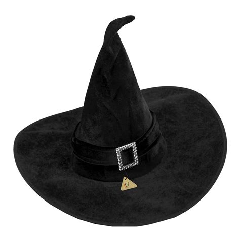 Home Halloween Party Witch Hat Costume Accessory Velour Halloween ...