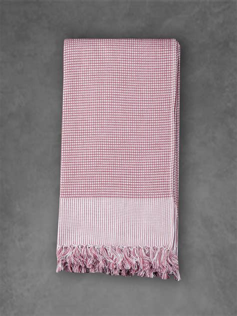 Ramraj 100% Cotton Checked Bath Towel Signature 1054 Pack of 2