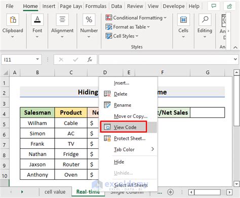 Image result for Use Command Button to Hide Columns Using VBA in Excel