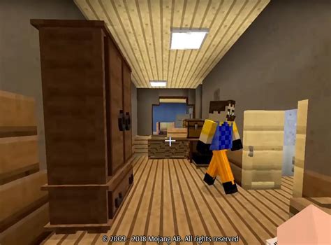 Rezultat imagine pentru Hello Neighbor Minecraft Mod