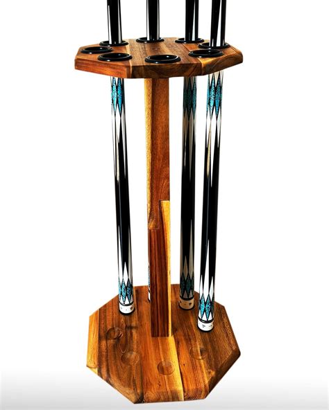 Amazon.com: GACCO BILLIARDS Freestanding Billiard Cue Rack, Pool Table ...