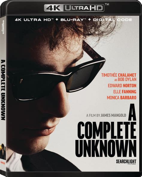 A Complete Unknown 4K Blu-ray