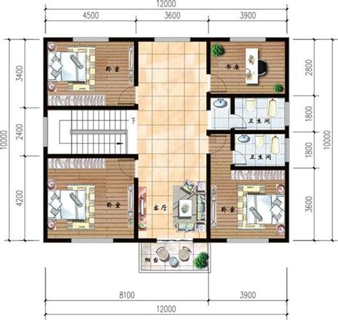 推荐：这四款10×12米三层房屋设计图，户型经典耐看_盖房知识_图纸之家