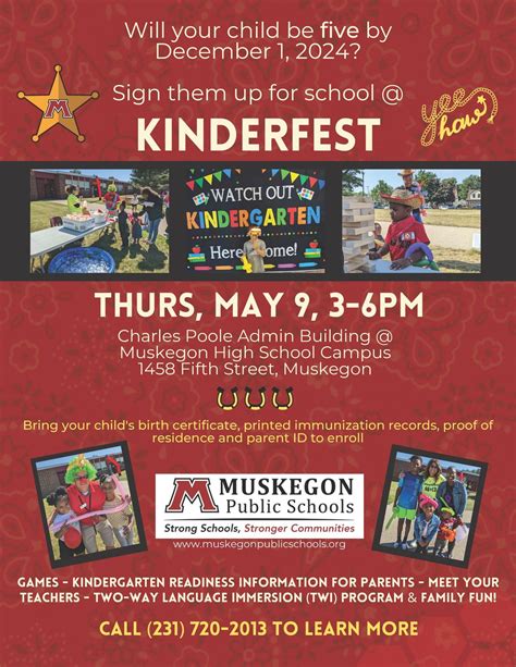 Muskegon Public Schools Kinderfest, 1458 Fifth Street, Muskegon, MI ...