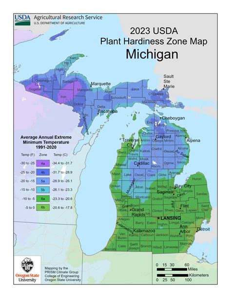 Michigan Plant Hardiness Zones Map And Gardening Guide - Gardenia Organic