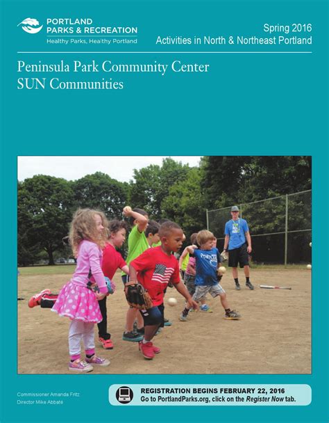 Peninsula Park Community Center Spring 2016 by Portland Parks ...