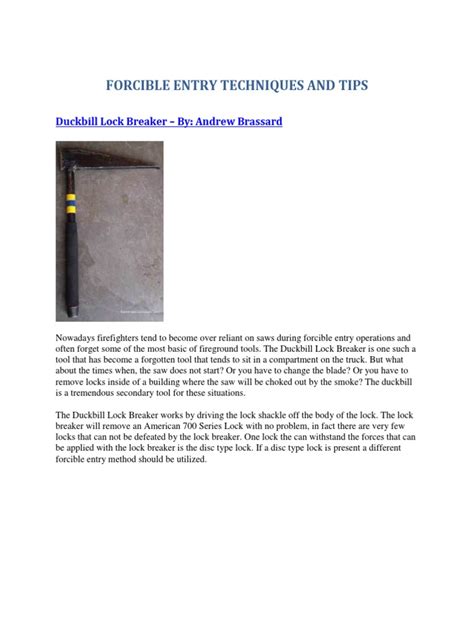Image result for Forcible Entry Windows