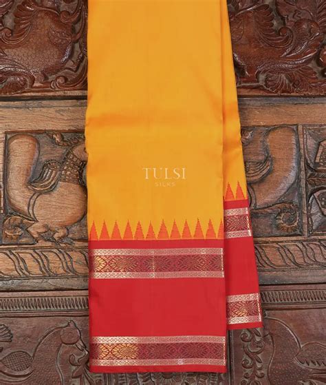 Buy Yellow Kanjivaram Silk Saree T478117-1