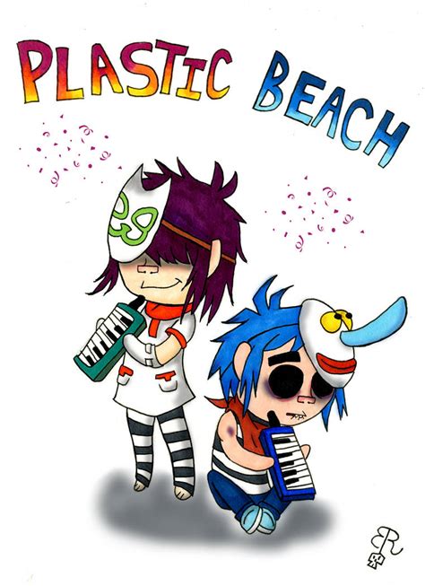 Plastic Beach-Noodle and 2D by Piddies0709 on DeviantArt