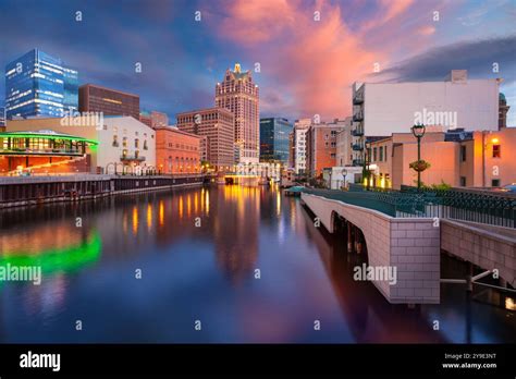 Milwaukee, Wisconsin, USA. Cityscape image of downtown Milwaukee ...