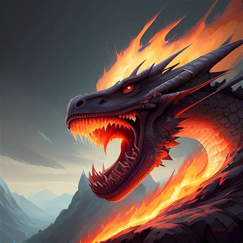 Realistic Fire Breathing Dragons