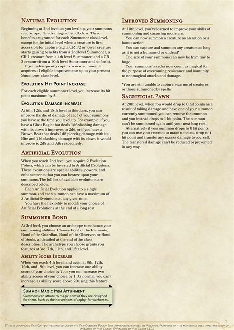 DnD 5e Homebrew Class - The Summoner - The dead souls of your enemies ...