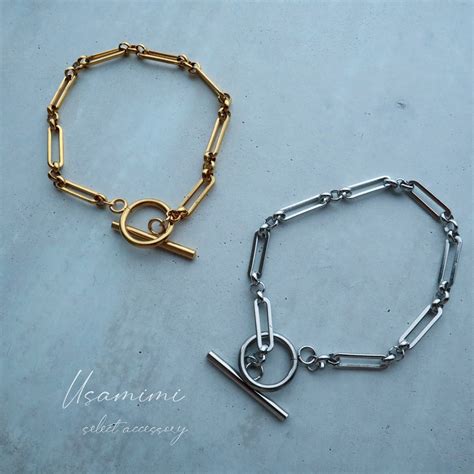 #H27 surgical stainless figaro chain bracelet | usamimi accessory store
