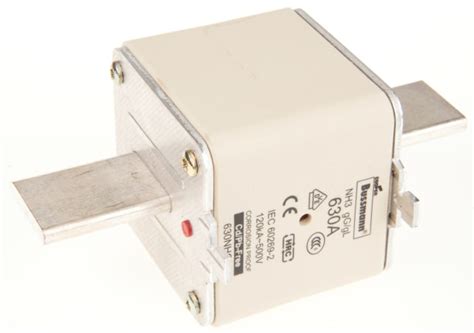 630NHG3B Eaton | Eaton 630A Centred Tag Fuse, NH3, 500V ac | 703-8768P | RS