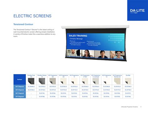 Da-Lite, a brand of Legrand | AV, Catalogs, Ultrawide Projection ...