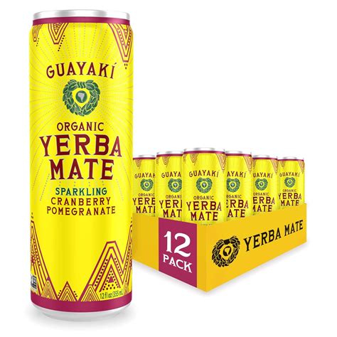 Amazon.com: Guayakí Yerba Mate, Sparkling Energy Drink Alternative ...