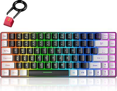 Amazon.in: Buy RK ROYAL KLUDGE R87 Pro Wired Mechanical Keyboard with ...