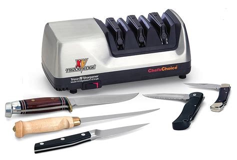 Chef’sChoice 15 Trizor XV EdgeSelect Professional Electric Knife Sharpener for Straight and ...