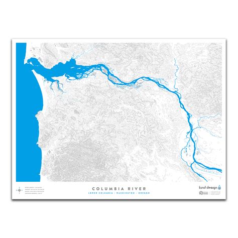 Columbia River Map