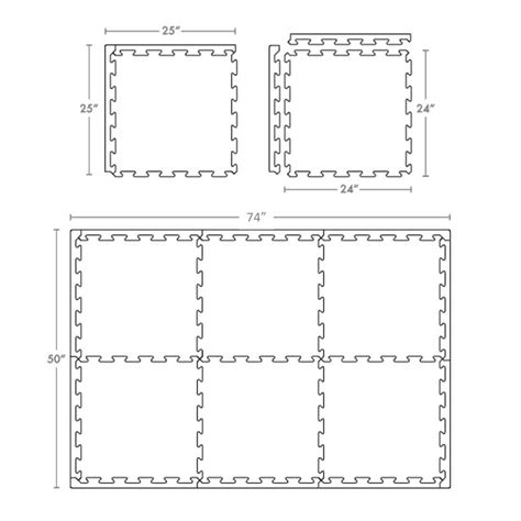 Survivor SportFloor Eco-Lock Isometric 24 in x 24 in x Rubber Gym ...